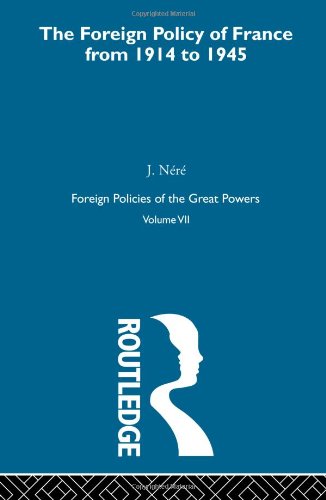 Foreign Policies Of The Great Powers Foreign Pol France 191445 V7 Nere