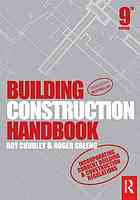 Building Construction Handbook 9th Ed R Chudley Roger Greeno