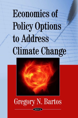 Economics Of Policy Options To Address Climate Change Gregory N Bartos