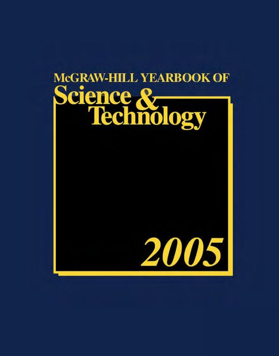 Mcgrawhill Yearbook Of Science Technology 2005 Mcgrawhill