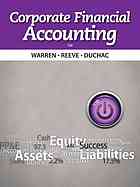 Corporate Financial Accounting 12th Ed Carl S Warren James M Reeve Jonathan E Duchac