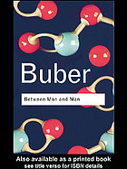 Between Man And Man Martin Buber Ronald Gregor Smith