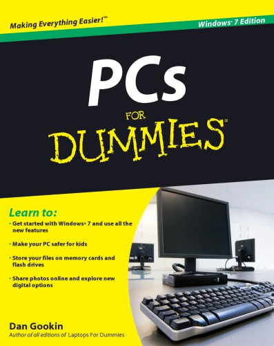 Pcs For Dummies Description Based On Print Version Record Includes Index Windows 7 Ed Dan Gookin