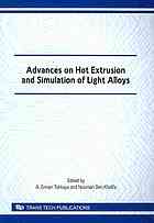 Advances On Hot Extrusion And Simulation Of Light Alloys Selected Peer Reviewed Papers From The International Conference On Extrusion And Benchmark Iceb Dortmund 2009 Germany September 1617 2009 A Erman Tekkaya Nooman Ben Khalifa