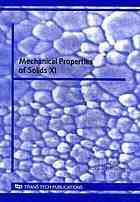 Mechanical Properties Of Solids Xi Selected Peer Reviewed Papers From The Xi Congress On Mechanical Properties Of Solids 2008 Universidad De Cadiz 912 Steptember 2008 Nicolas De La Rosa Fox