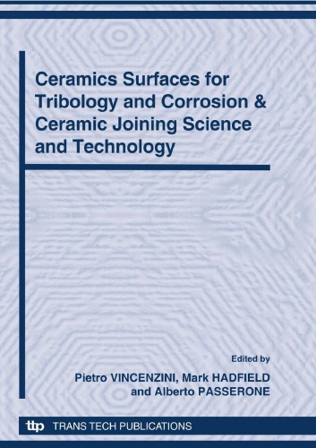 12th International Ceramics Congress Part C Proceedings Of The 12 Th International Ceramics Congress Part Of Cimtec 2010 12 Th International Ceramics Congress And 5th Forum On New Materials Montecatini Terme Italy June 611 2010 Pietro Vincenzini Ed