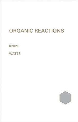 Organic Reaction Mechanisms 1999 1st Edition A C Knipe W E Watts