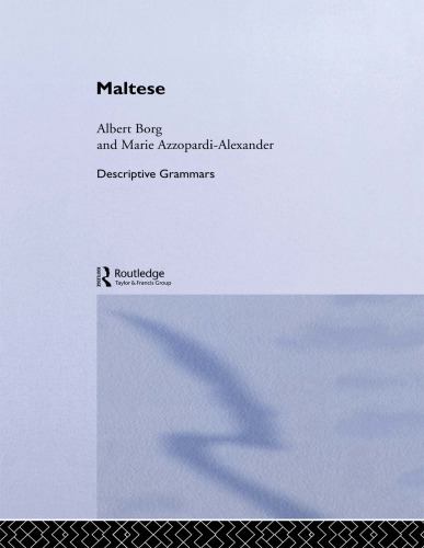 Maltese Azzopardialexander Marie Borg Albert