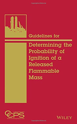 Guidelines For Determining The Probability Of Ignition Of A Released Flammable Mass 1st Edition Ccps