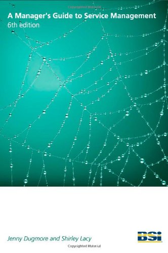 A Managers Guide To It Service Management 6th Edition Jenny Dugmore