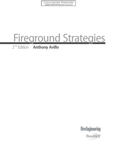 Fireground Strategies 2nd Ed Anthony Avillo