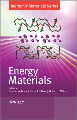 Energy Materials Duncan W Bruce Richard I Walton Dermot Ohare