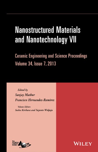 Nanostructured Materials And Nanotechnology Vii Greg Geiger