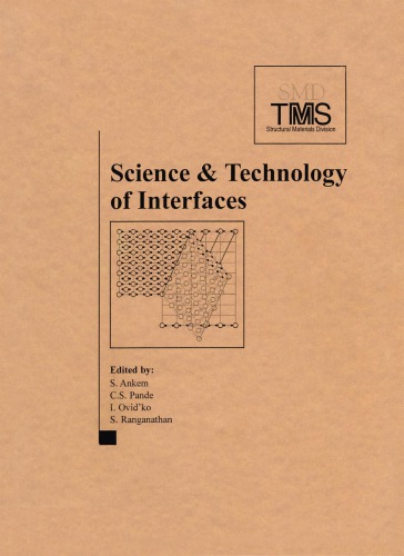Science And Technology Of Interfaces International Symposium Honoring The Contributions Of Dr Bhakta Rath B B Raths Ankemminerals