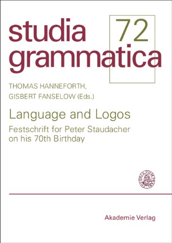Language And Logos Studies In Theoretical And Computational Linguistics Thomas Hanneforth
