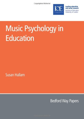 Music Psychology In Education Susan Hallam