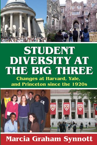 Student Diversity At The Big Three Changes At Harvard Yale And Princeton Since The 1920s Marcia Graham Synnott