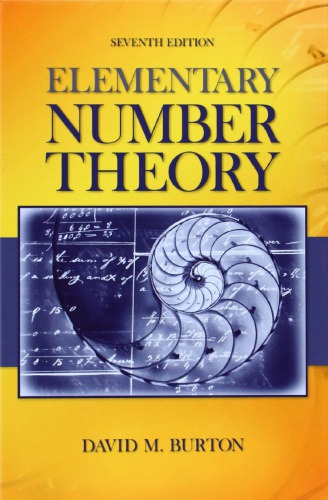 Elementary Number Theory 7th David M Burton