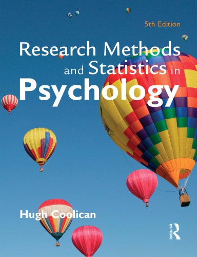 Research Methods And Statistics In Psychology 5th Hugh Coolican