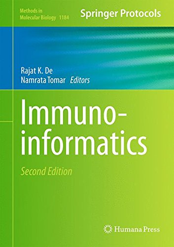 Immunoinformatics 2nd Edition Rajat K De Namrata Tomar Eds