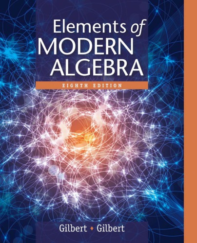 Elements Of Modern Algebra 8th Linda Gilbert