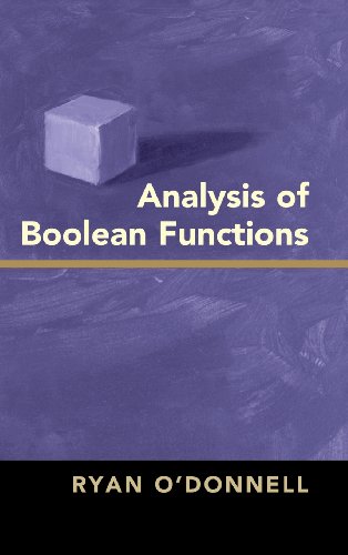 Analysis Of Boolean Functions Ryan Odonnell