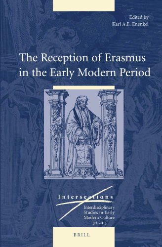 The Reception Of Erasmus In The Early Modern Period Karl A E Enenkel
