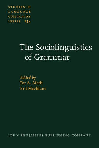 The Sociolinguistics Of Grammar Tor A Farli Brit Mhlum