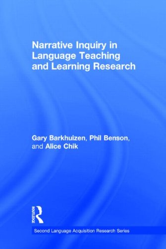 Narrative Inquiry In Language Teaching And Learning Research 1st Edition Gary Barkhuizen