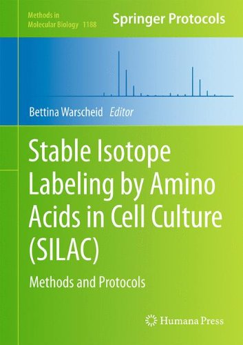 Stable Isotope Labeling By Amino Acids In Cell Culture Silac Methods And Protocols 1st Edition Bettina Warscheid Eds