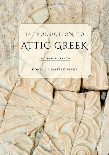 Introduction To Attic Greek 2nd Edition Second Edition Donald J Mastronarde