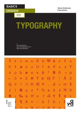 Typography Gavin Ambrose Paul Harris