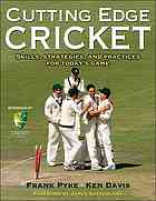 Cutting Edge Cricket Frank S Pyke Ken Davis