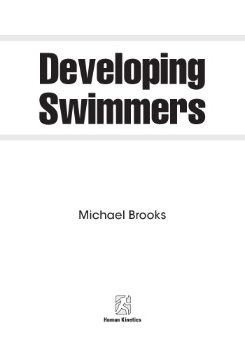 Developing Swimmers Michael Brooks