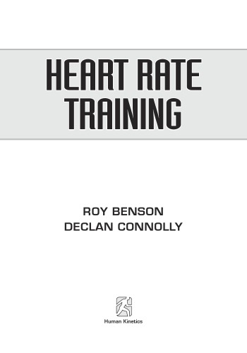 Heart Rate Training Roy Benson Declan Connolly