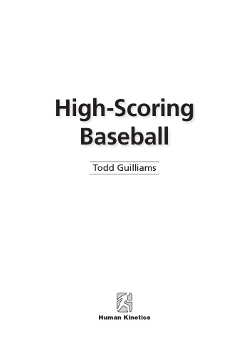 Highscoring Baseball Todd Guilliams