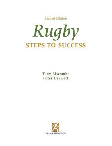 Rugby 2nd Ed Tony Biscombe Peter Drewett