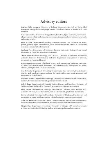 The Wileyblackwell Encyclopedia Of Social And Political Movements David A Snow