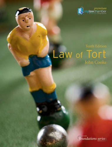 Law Of Tort 10th Revised Edition Philip Cooke