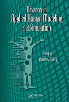 Advances In Applied Human Modeling And Simulation Vincent G Duffy