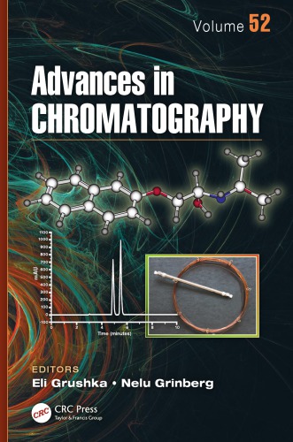 Advances In Chromatography Volume 52 Eli Grushka Nelu Grinberg