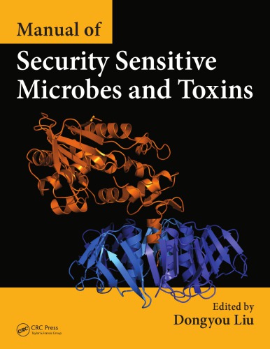 Manual Of Security Sensitive Microbes And Toxins Dongyou Liu