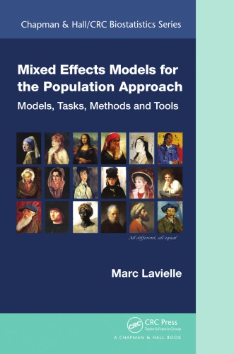 Mixed Effects Models For The Population Approach Models Tasks Methods And Tools Marc Lavielle Kevin Bleakley