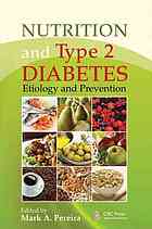 Nutrition And Type 2 Diabetes Etiology And Prevention Mark A Pereira