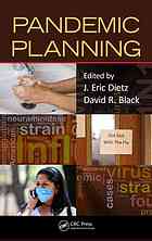 Pandemic Planning J Eric Dietz David R Black