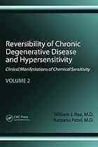 Reversibility Of Chronic Disease And Hypersensitivityvolume 2 The Effects Of Environmental Pollutants On The Organ System William J Rea
