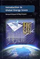 Introduction To Global Energy Issues Renaud Gicquel May Gicquel