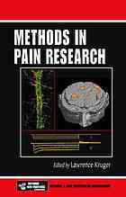 Methods In Pain Research Lawrence Kruger