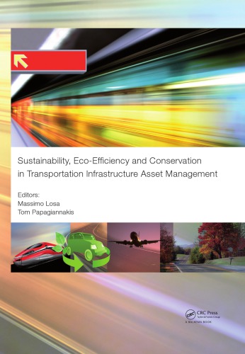 Sustainability Ecoefficiency And Conservation In Transportation Infrastructure Asset Management Massimo Losa