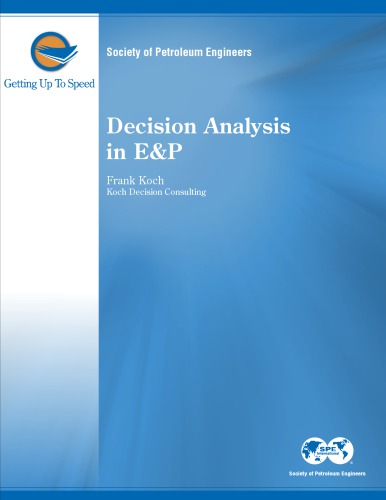 Decision Analysis In Ep 1st Frank Koch Ed